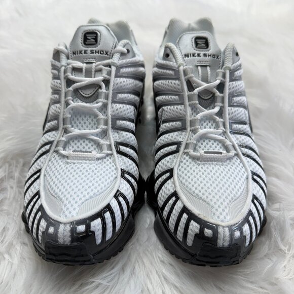 Nike Shox TL Metallic Silver Wolf Grey Womens HQ4049-001 VNDS Sz 8 - Picture 2 of 6